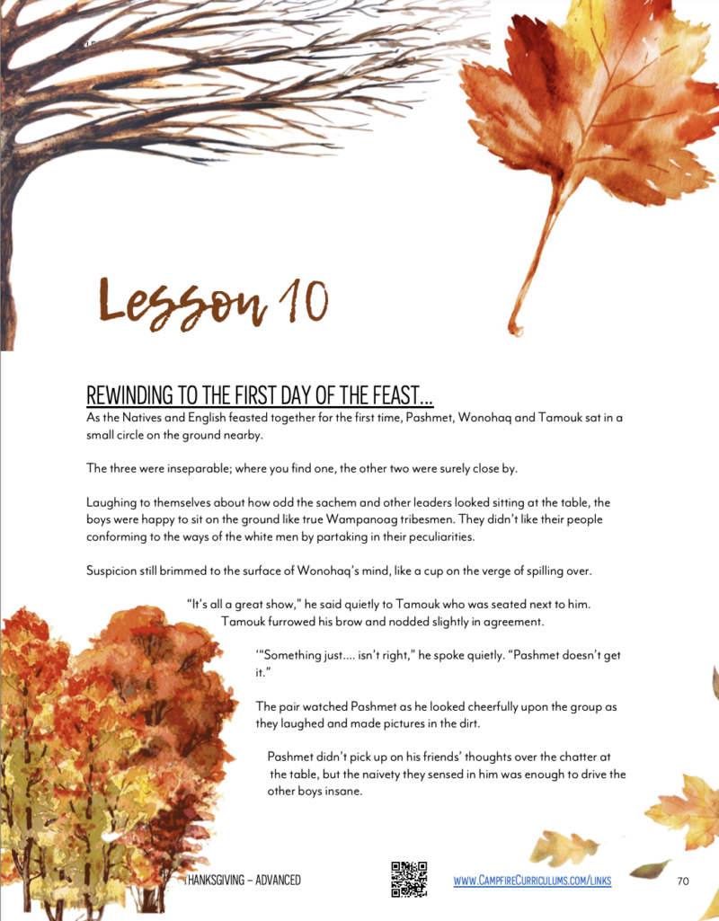 In The Season Of | Thanksgiving (Full Digital Unit) - Campfire Curriculums