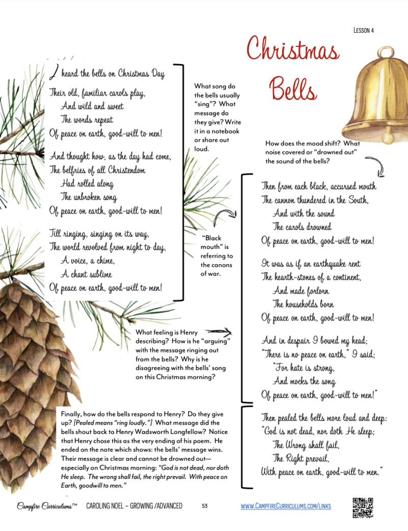 In the Season of | Caroling Noel (Full Digital Unit) - Campfire Curriculums