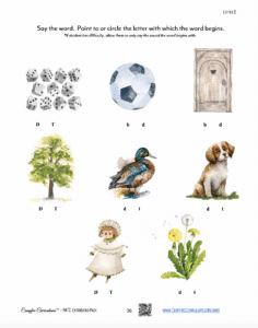 Student Extension Pack sample page