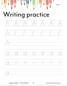Student Extension Pack sample page
